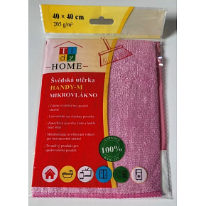 Tidy Home schwedisches Mikrofaser-Reinigungstuch für Oberflächen 40 x 40 cm, 205 g
