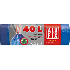 Alufix Ziehtüten für Abfälle 40 l, 15 St.