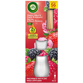 Air Wick Aroma-Diffusor mit Duftstäbchen Waldbeeren & Pfirsichblüte, 42 ml