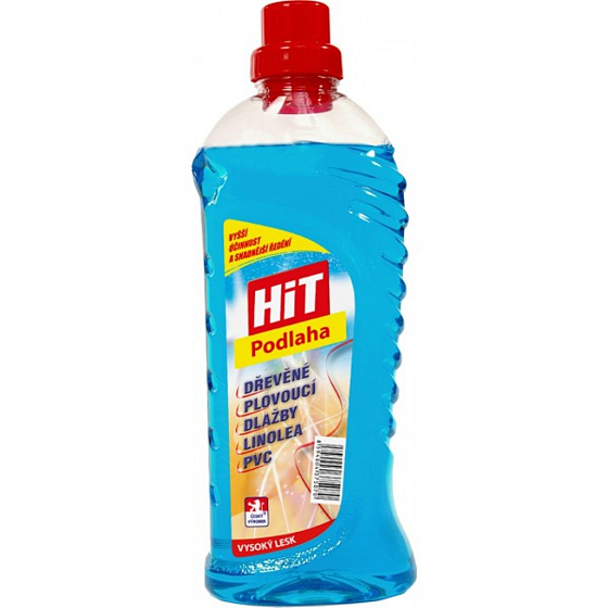 Hit Floor Flüssigwaschmittel für alle Arten von Böden und abwaschbaren Oberflächen 1 l