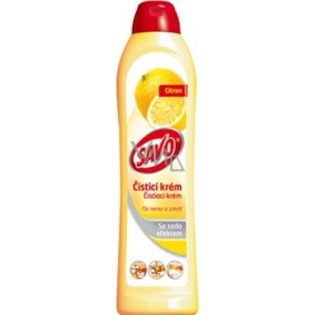 Savo Lemon Reinigungscreme für Edelstahl und Emaille 600 g
