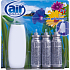 Air Menline Rain of Island Lufterfrischer Gerät und Nachfüllung 3× 15 ml
