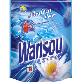 Wansou Modern & Color Waschgelkapseln für Buntwäsche 10 Stück