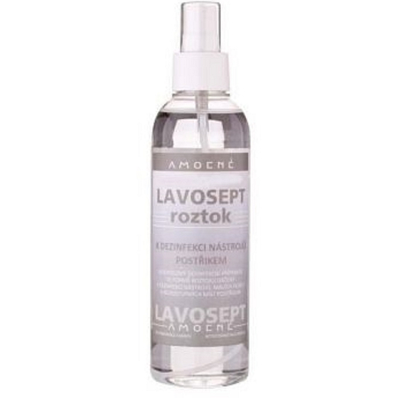 Lavosept Lemon Desinfection Tool und Area Solution Für den professionellen Gebrauch Über 75% Alkohol 200ml Sprayer