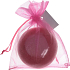 Duftende Glycerinseife in feinem Organza Marmor Erdbeere 140 g