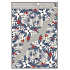 Fensterfolie ohne Kleber mit Glitzer Winterrose 38 x 30 cm Nr.1