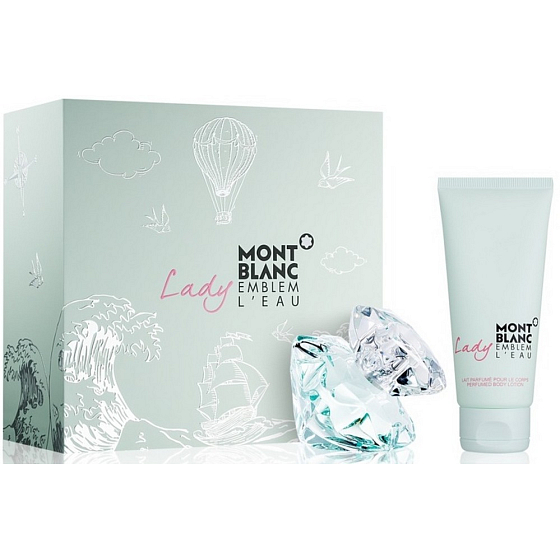 Montblanc Lady Emblem L Eau Eau de Toilette für Frauen 50 ml + Körperlotion 100 ml, Geschenkset