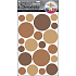 Wandaufkleber Räder beige 50 x 32 cm