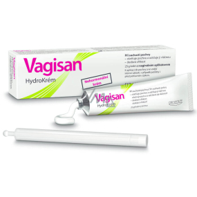 Vagisan HydroKrém Feuchtigkeitscreme für trockene Vagina mit 25 g Applikator