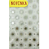 Nekupto Cellophan Beutel 20 x 35 cm Weihnachtssilber CP 175 10