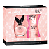 Playboy Play It Sexy Eau de Toilette für Frauen 40 ml + Duschgel 250 ml, Geschenkset
