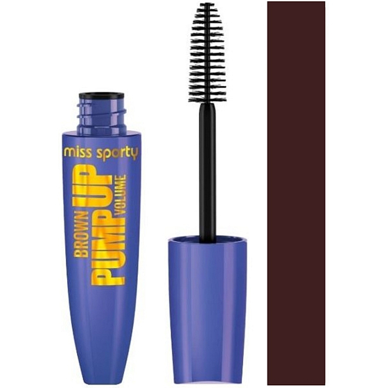 Miss Sporty Pump Up Booster Wimperntusche 002 Braun 12 ml