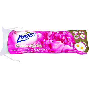 Linteo Premium Kamille Abschminkpads, 80 Stück