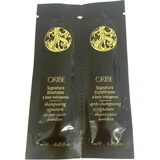 Oribe Signature Shampoo und Spülung für alle Haartypen 2 x 7 ml, Duopack