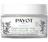 Payot Herbier Baume Jeunesse Visage Verjüngungs-Gesichtscreme mit ätherischem Salbeiöl 50 ml