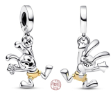 Charme Sterling Silber 925 Disney 100. jahrestag Oswald das Kaninchen, Armband-Anhänger