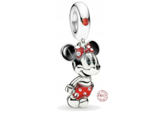 Charm Sterling Silber 925 Disney Minnie Mouse, Film-Armband-Anhänger