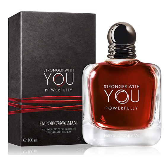 Giorgio Armani Stronger With You Powerfully Parfümierte Wasser für Männer 100 ml