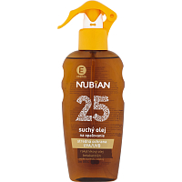 Nubian OF 25 Sprüh-Öl für Sonnenbaden, 200 ml