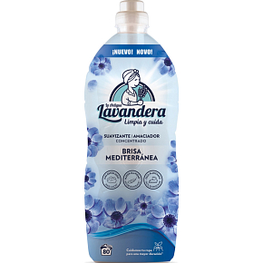 Lavandera mediterranes Frischduft Weichspüler 1,76 l, 80 Dosierungen