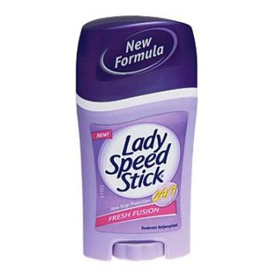 Lady Speed Stick 24/7 Fresh Fusion Antitranspirant Deodorant Stick für Frauen 45 g