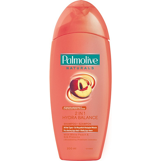 Palmolive Naturals Peach & Silk 2in1 Shampoo für alle Haartypen 200 ml