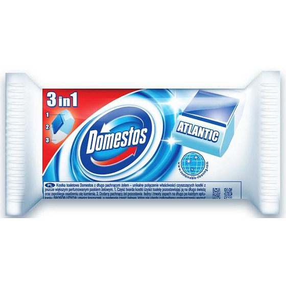 Domestos 3in1 Atlantic WC Ersatzblock 40 g