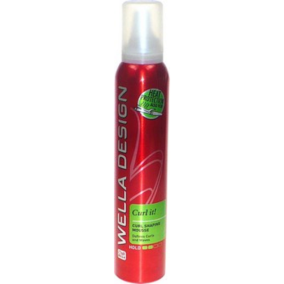Wella Design Curl It 200 ml Schaum zum Formen von lockigem Haar
