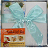 Anděl Faltbare Geschenkbox mit Band und Namensschild S 12 x 12 x 12 cm