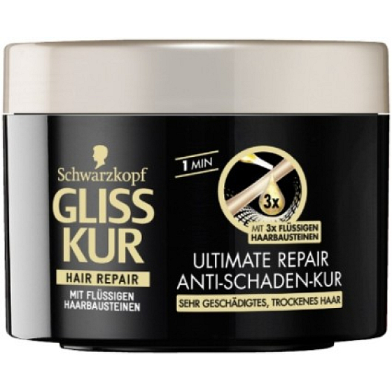Gliss Kur Ultimate Repair regenerierende Haarmaske 300 ml