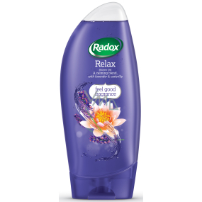 Radox Relax Beruhigende Mischung mit Lavendel und Seerose Duschgel 250 ml