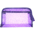 Etue Transparente Kosmetiktasche lila 25 x 16 x 6 cm 1 Stück
