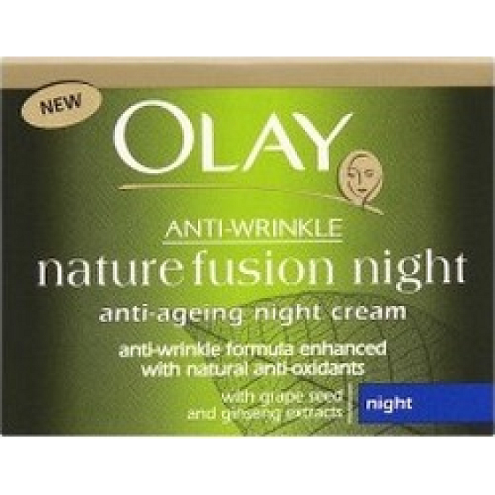 Olay Anti-Falten Nature Fusion Nachtcreme für normale bis trockene Haut 50 ml