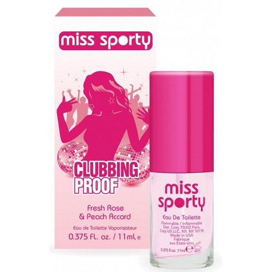 Miss Sports Love 2 Liebe Clubbing Proof EdT 11 ml Eau de Toilette Ladies
