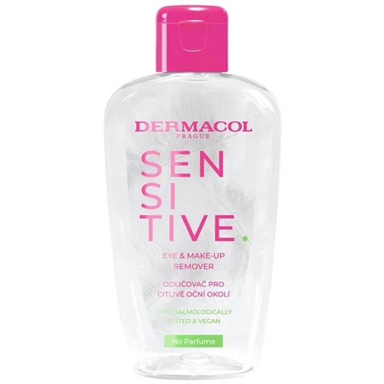Dermacol Sensitive Eye Make-up Remover unparfümierter Augen-Make-up-Entferner für empfindliche Augenpartien 125 ml