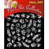 Absolute Cosmetics Nail Art Nagelaufkleber mit Steinen NT20W 1 Blatt