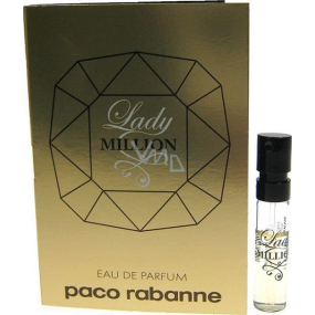 Paco Rabanne Lady Million Eau de Parfum für Frauen 1,5 ml mit Spray, Fläschchen