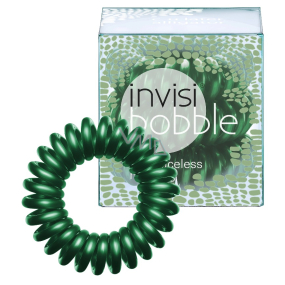 Invisibobble Later Alligator Haarband dunkelgrüne Spirale 3 Stück limitierte Auflage