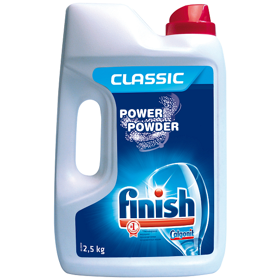 Calgonit Finish Power Powder Normales Geschirrspülpulver 2,5 kg