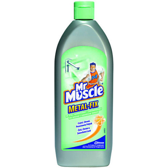 Herr. Muscle Metal Fix Edelstahl und Chrom, reinigt und schützt Oberflächen 200 ml
