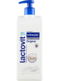 Lactovit Original nährende Körperlotion mit Spender, 400 ml