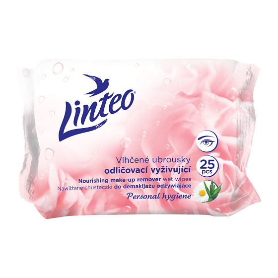 Linteo Make-up entfernt pflegende Feuchttücher 25 Stück