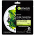 Garnier Skin Naturals Pure Charcoal Black Tissue Mask schwarze Tuchmaske mit Meeresalgenextrakt 28 g