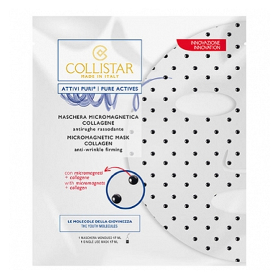 Collistar Pure Actives Mikromagnetische Anti-Aging- und Straffungs-Kollagen-Mikromagnetische Gesichtsmaske 17 ml