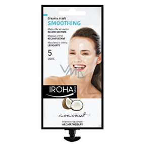 Iroha Smoothing Glättende Aromatherapie-Crememaske mit Kokosnuss 25 g