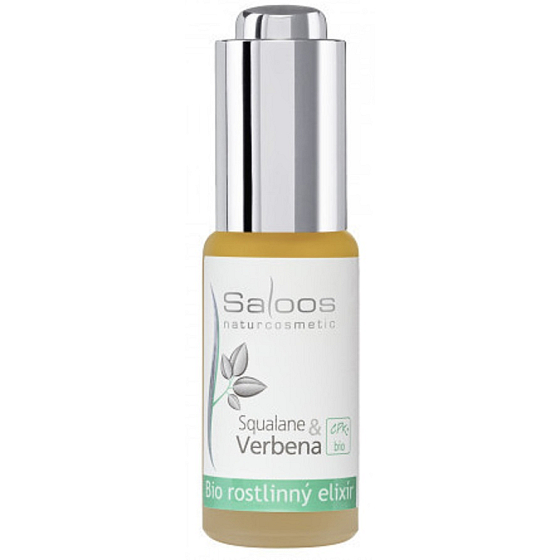 Saloos Bio Squalane & Verbena Pflanzenelixier für empfindliche und trockene Haut 20 ml