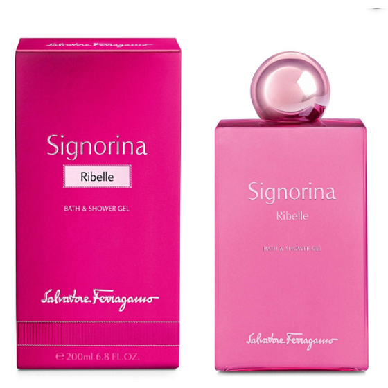 Salvatore Ferragamo Signorina Ribelle Duschgel für Frauen 200 ml