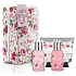 Baylis & Harding Rose, Poppy and Vanilla Haarshampoo 100 ml + Duschcreme 100 ml + Haarspülung 50 ml + Bodylotion 50 ml + Kosmetiktasche, Kosmetikset