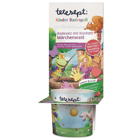Tetesept Märchenwald Badesalz für Kinder 40 g
