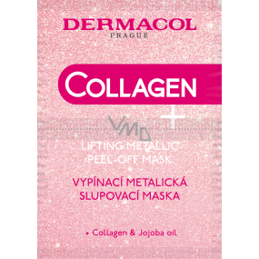Dermacol Collagen Plus Abschalt-Peeling-Maske 2 x 7 ml